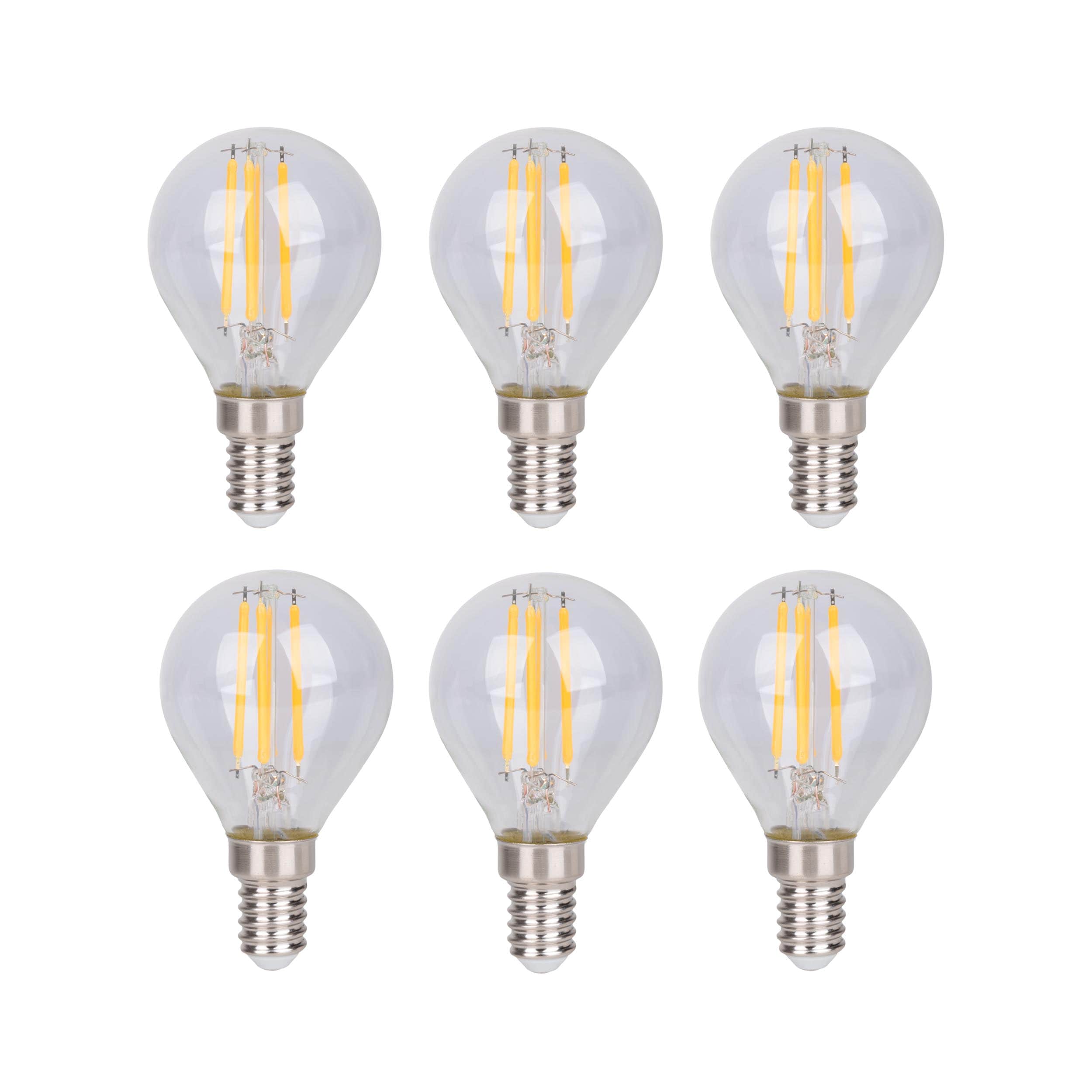 N&auml;ve 6er-Set LED Leuchtmittel "DAFFY" H: 7,8cm warmwei&szlig; - Bild 1