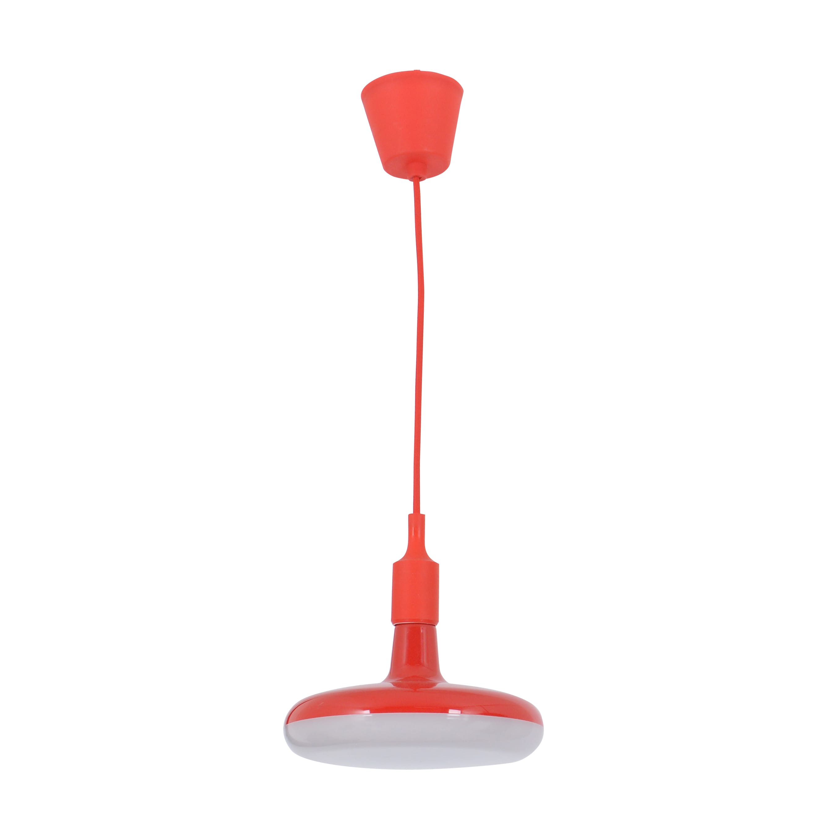 N&auml;ve Pendelleuchte "UFO" inkl. E27 / &Oslash;: 22cm rot - Bild 1