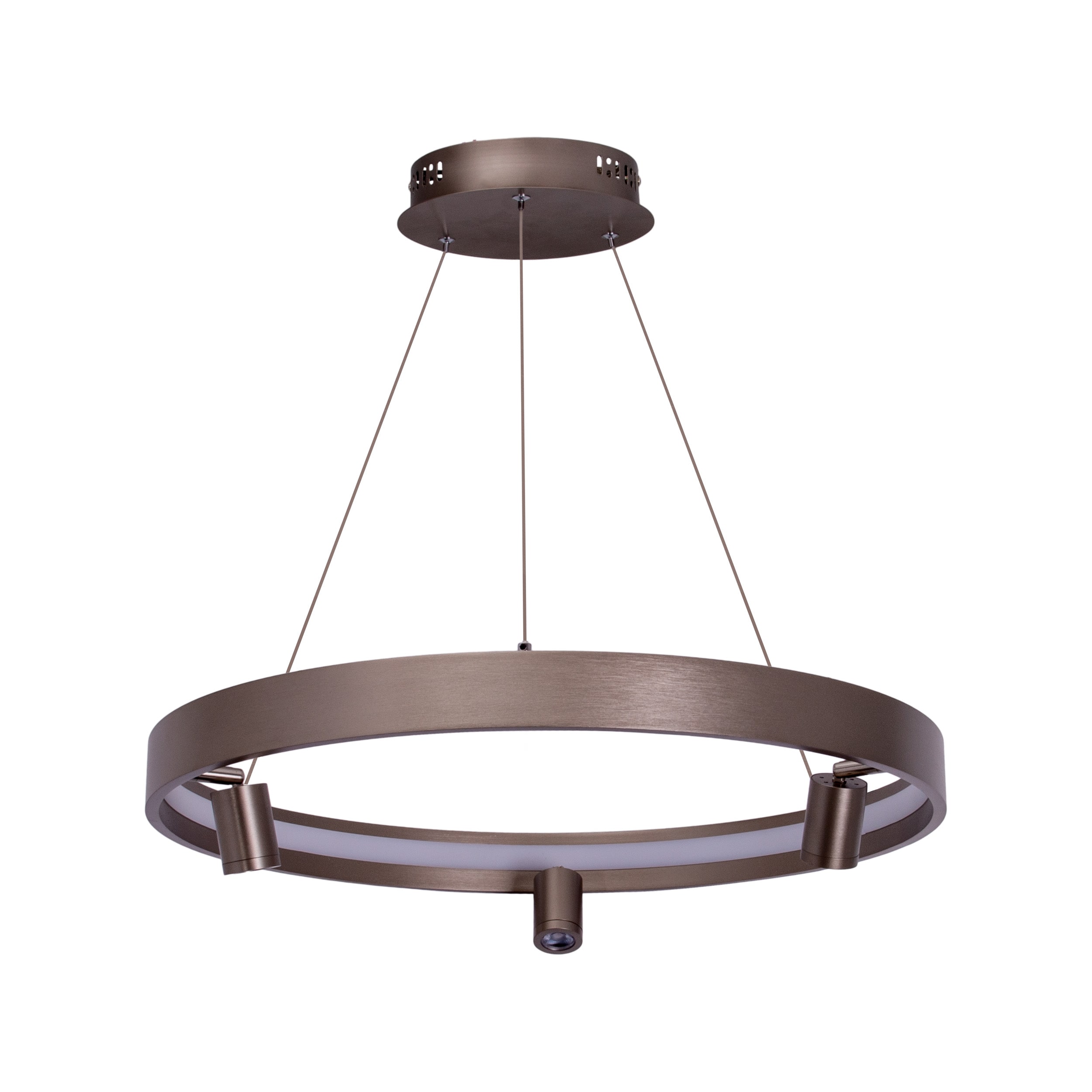 N&auml;ve LED Pendelleuchte "TRISTAN" &Oslash;: 58cm - Bild 1