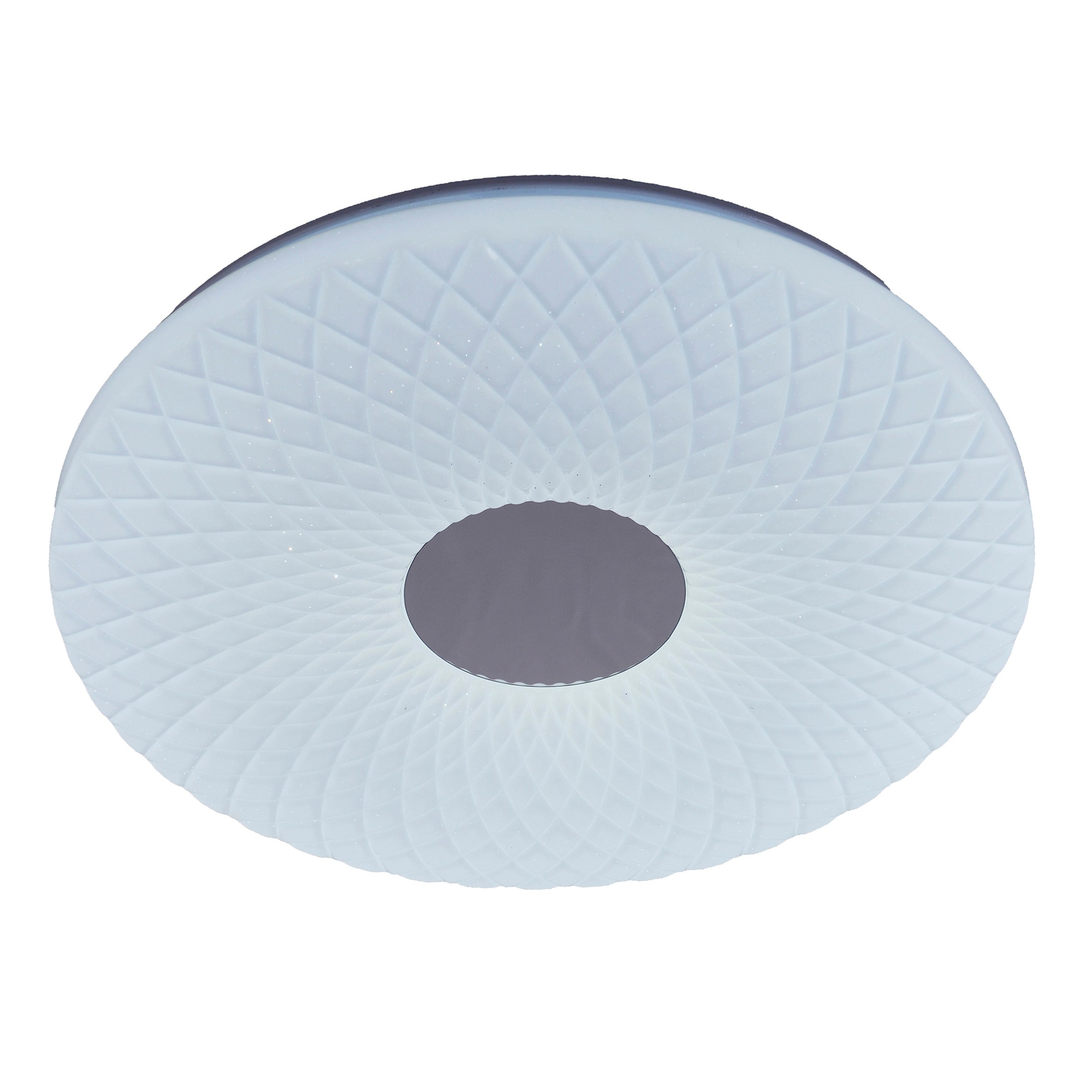 N&auml;ve LED Deckenleuchte "PORTO" mit Kristalleffekt d: 48cm - Bild 1