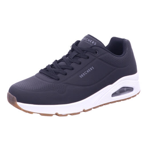 Skechers 52458 BLK UNO - STAND ON AIR Schwarz Shoes Gr. 44 - Bild 1