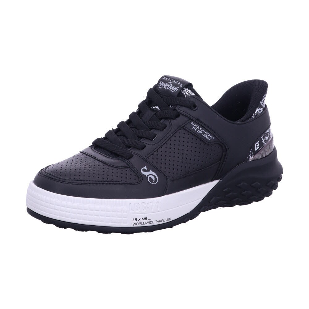 Skechers 251170 BLK SIZZLE - SNOOP SIZZLE TOKE SLIP-INS Schwarz Shoes Gr. 43 - Bild 1