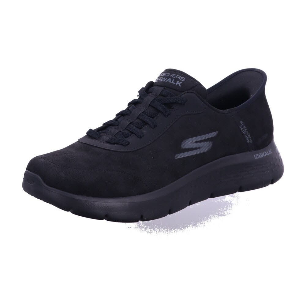 Skechers 216326 BBK GO WALK FLEX - SMOOTH MOTION Schwarz Shoes Gr. 47 - Bild 1