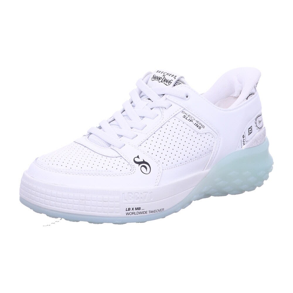 Skechers 251170 WHT SIZZLE - SNOOP SIZZLE TOKE SLIP-INS Wei&szlig; Shoes Gr. 42 - Bild 1