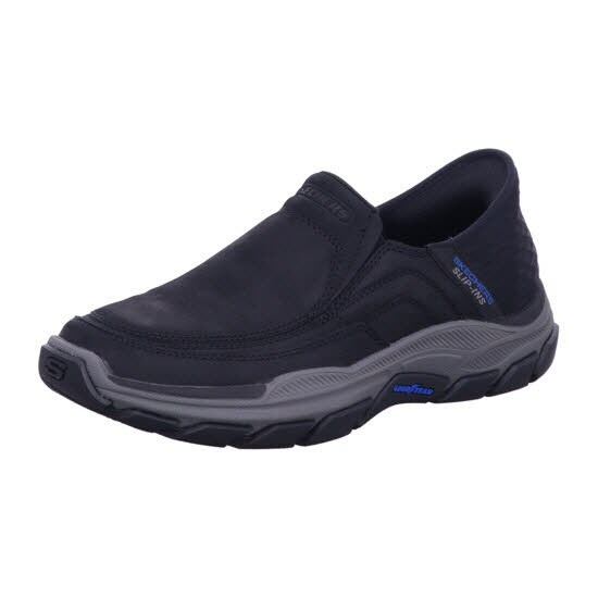 Skechers 204810 BLK RESPECTED - ELGIN Schwarz Shoes Gr. 45 - Bild 1