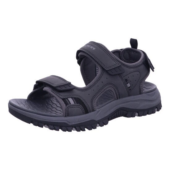 Skechers 205139 BLK PREWITT - RIGDON Schwarz Sandal Gr. 45 - Bild 1