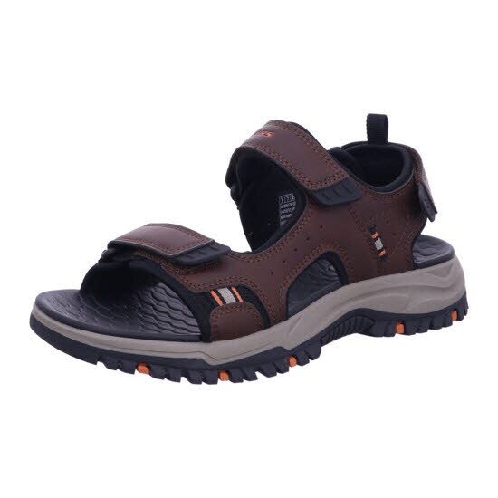 Skechers 205139 BRBK PREWITT - RIGDON Braun Sandal Gr. 42 - Bild 1
