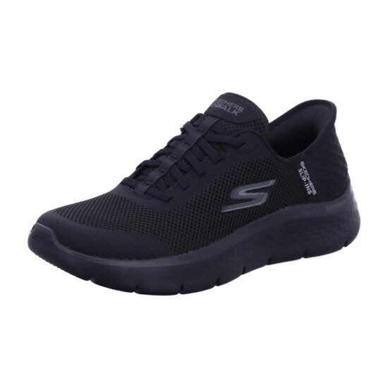 Skechers 124836 BBK GO WALK FLEX - GRAND ENTRY Schwarz Shoes Gr. 38 - Bild 1