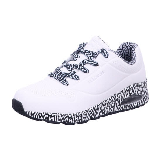 Skechers 177959 WBK UNO - MINI DRIP Wei&szlig; Shoes Gr. 38 - Bild 1