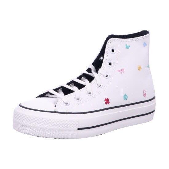 Converse A15648C CTAS LIFT HI VINTAGE WHITE/VIN Wei&szlig; Shoes Gr. 39 - Bild 1