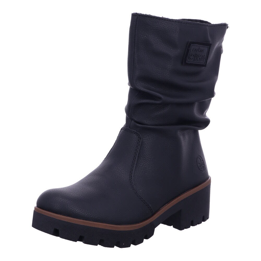 Rieker 79260 00 HWK Damen Stiefel Schwarz Boot Gr. 37 - Bild 1