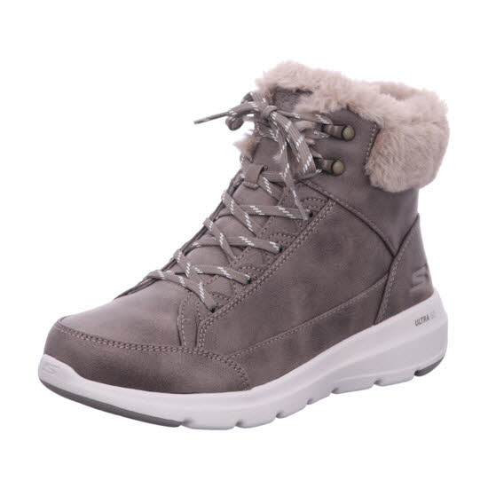 Skechers 144178 DKTP GLACIAL ULTRA - COZYLY Braun Boot Gr. 35 - Bild 1