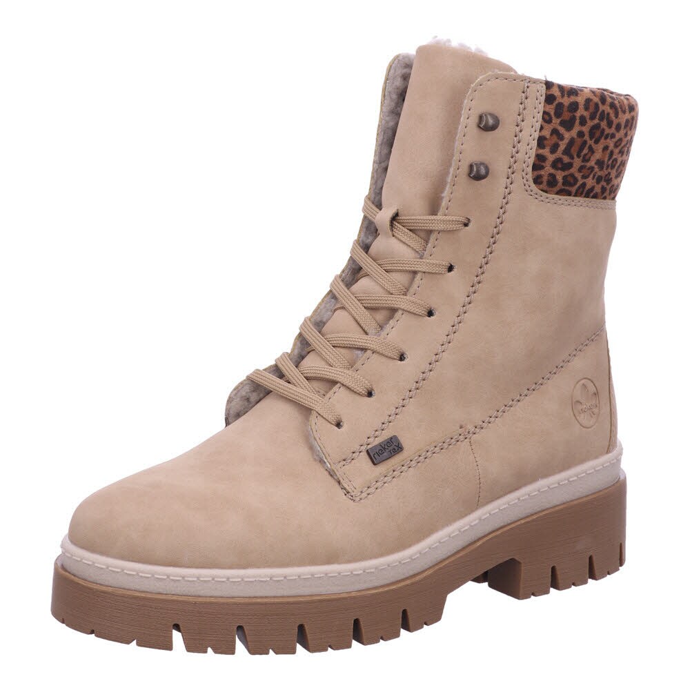 Rieker Z9430 60 Beige Boot Gr. 37 - Bild 1