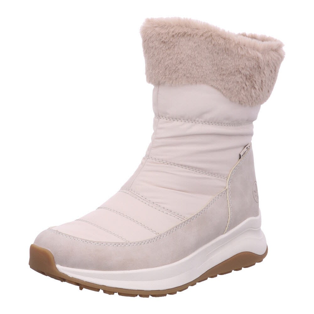 Rieker Z0983-60 HWK Damen Stiefel Beige Boot Gr. 39 - Bild 1