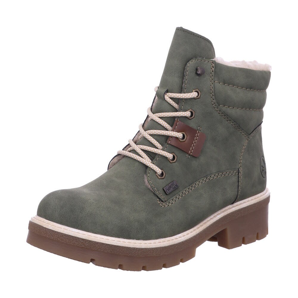 Rieker Y8120 54 Gr&uuml;n Boot Gr. 38 - Bild 1