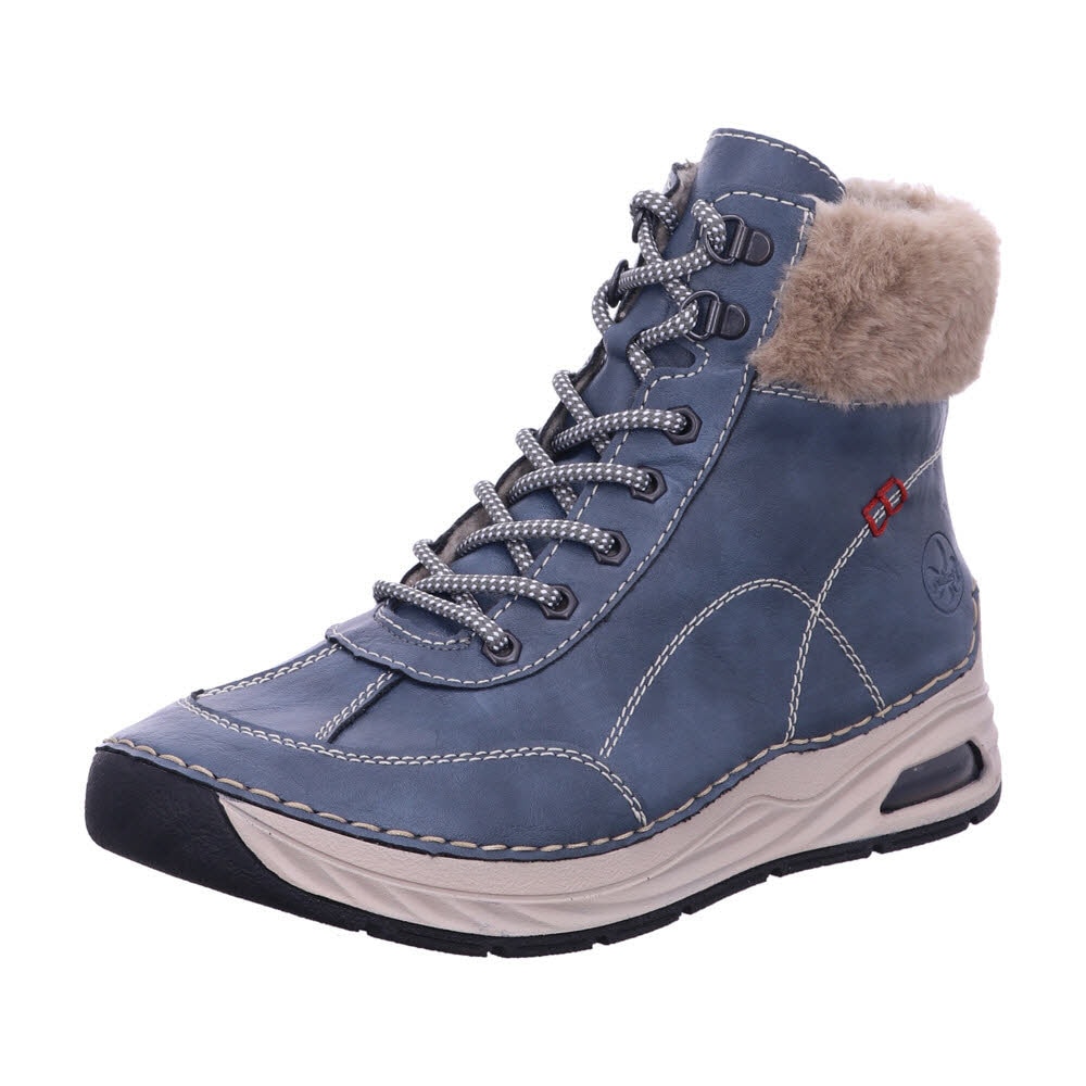 Rieker 44530 14 Blau Boot Gr. 36 - Bild 1