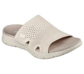 Skechers 141425 NAT GO WALK FLEX SANDAL - ELATION Beige Sandal Gr. 40 - Bild 1