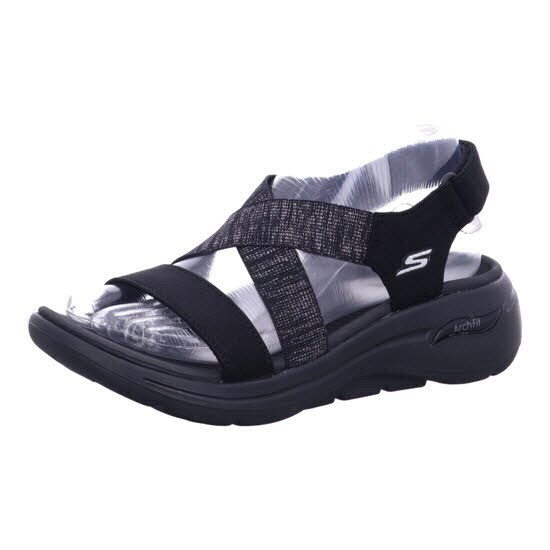 Skechers 140226 BBK GO WALK ARCH FIT - ASTONISH Schwarz Sandal Gr. 36 - Bild 1