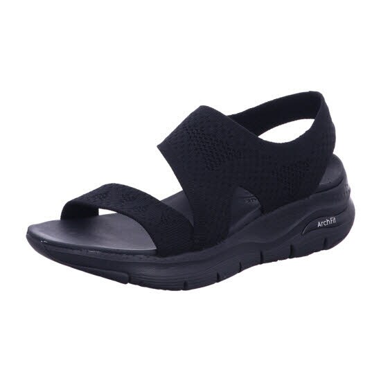 Skechers 119458 BBK ARCH FIT - BRIGHTEST DAY Schwarz Sandal Gr. 40 - Bild 1