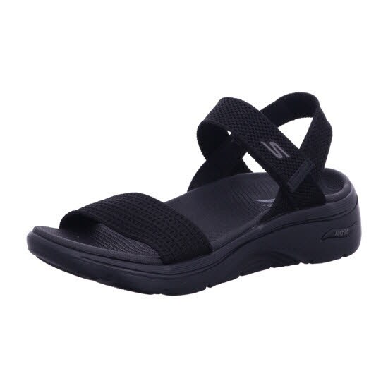 Skechers 140874 BBK GO WALK ARCH FIT 2.0 SAND - ANNIE Schwarz Sandal Gr. 35 - Bild 1