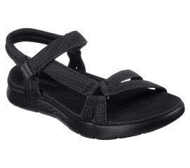 Skechers 141451 BBK GO WALK FLEX SANDAL - SUBLIME Schwarz Sandal Gr. 40 - Bild 1
