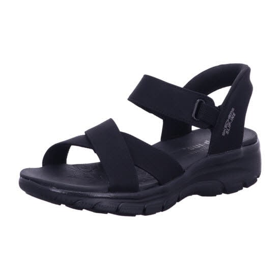 Skechers 163534 BBK EASY GOING - SOMEWHERE SUNNY Schwarz Sandal Gr. 38 - Bild 1