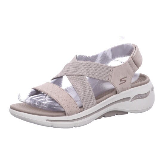 Skechers 140257 TPE GO WALK ARCH FIT - TREASURED Beige Sandal Gr. 41 - Bild 1