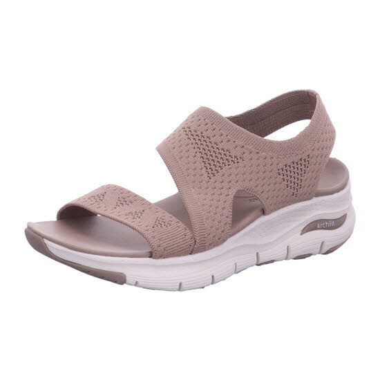 Skechers 119458 MOC ARCH FIT - BRIGHTEST DAY Beige Sandal Gr. 35 - Bild 1