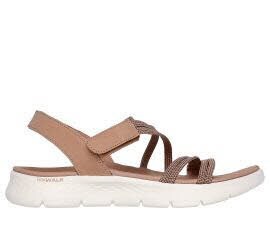 Skechers GO WALK FLEX SANDAL - EMMA 141473 TAN Gr. 40