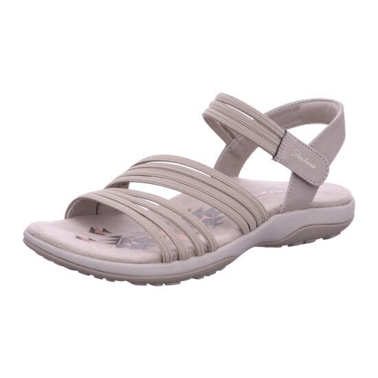 Skechers 163573 TPE REGGAE SLIM - COFFEE RUN Beige Sandal Gr. 41 - Bild 1
