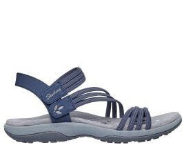 Skechers 163573 NVY REGGAE SLIM - COFFEE RUN Blau Sandal Gr. 38 - Bild 1
