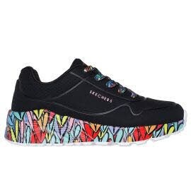 Skechers UNO LITE - SUBTLE LOVE 314088L BKMT Gr. 39