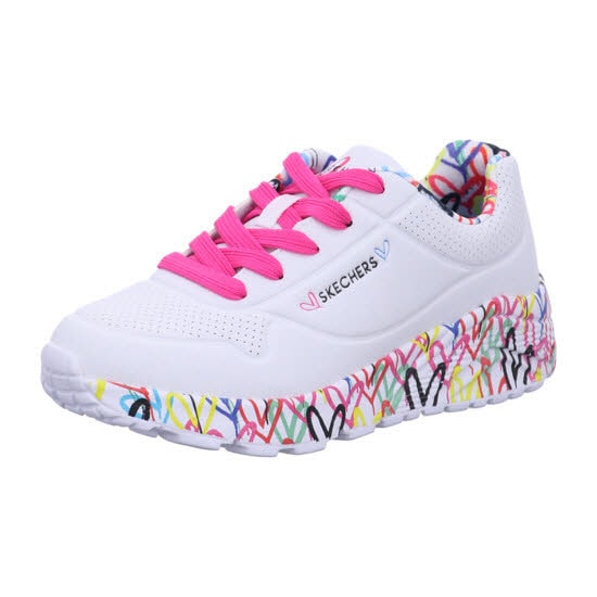 Skechers 314976L WMLT UNO LITE - LOVELY LUV Wei&szlig; Shoes Gr. 32 - Bild 1