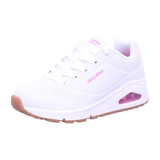 Skechers 310024L UNO – STAND ON AIR Weiß Shoes Gr. 30 | 00194880225766