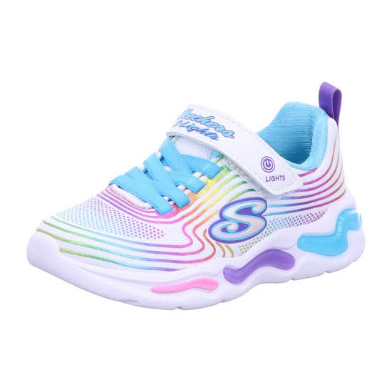 Skechers 302338L WMLT WAVY BEAMS - Wei&szlig; Shoes Gr. 33 - Bild 1