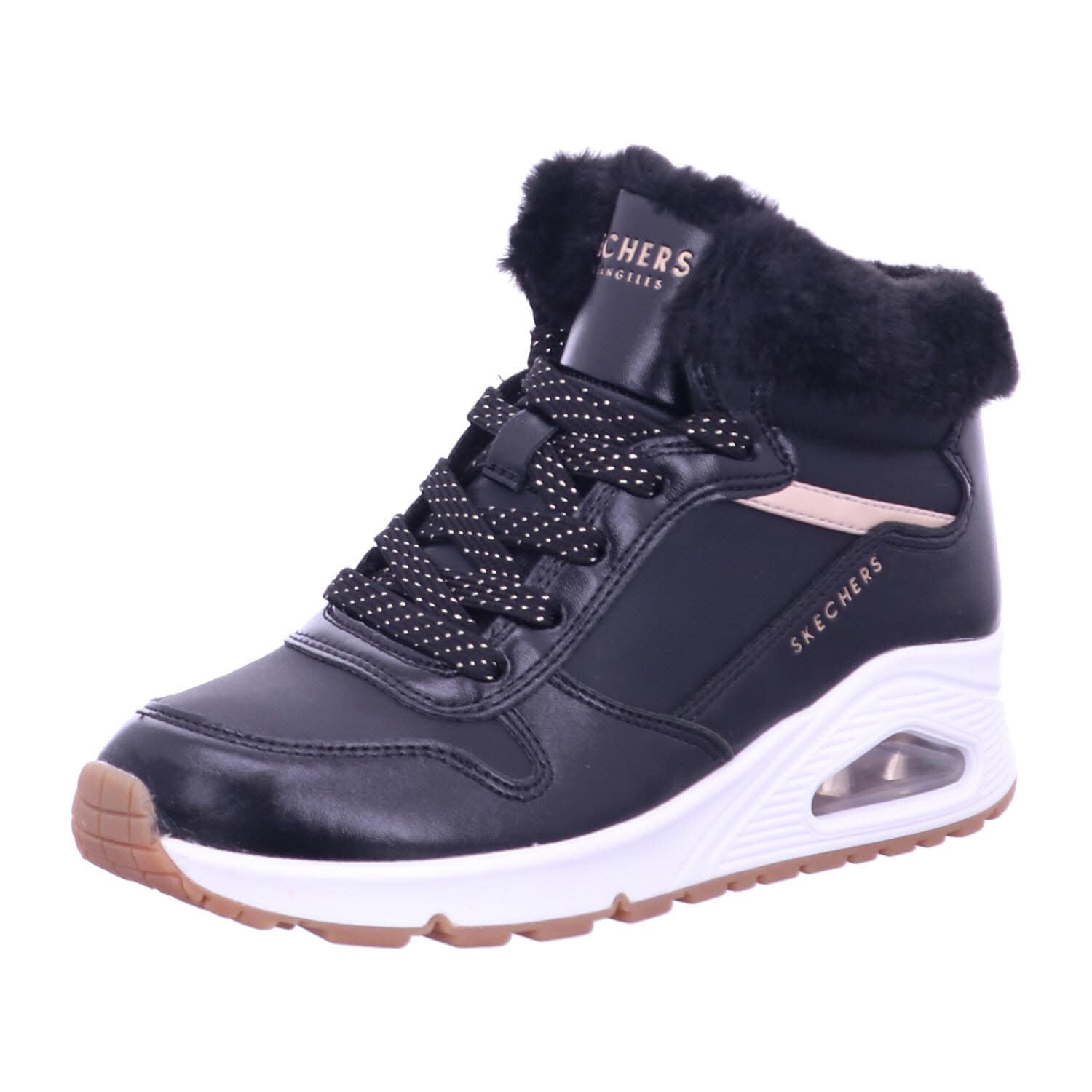 Skechers 310518L BKRG UNO - COZY ON AIR Schwarz Shoes Gr. 31 - Bild 1