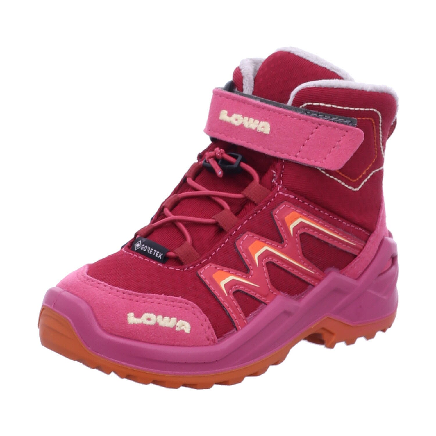 Lowa 641781 3120 MADDOX WARM GTX MID JR Rot Boot Gr. 27 - Bild 1