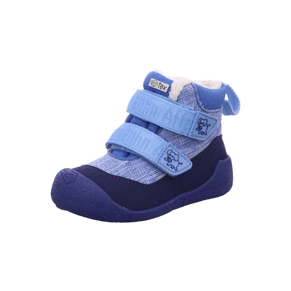 Affenzahn 01502-30231 Snuggy Elefant Blau Boot Gr. 24 - Bild 1