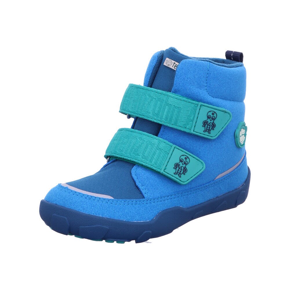 Affenzahn 01249-30004 Comfy Oktopus Blau Boot Gr. 21 - Bild 1
