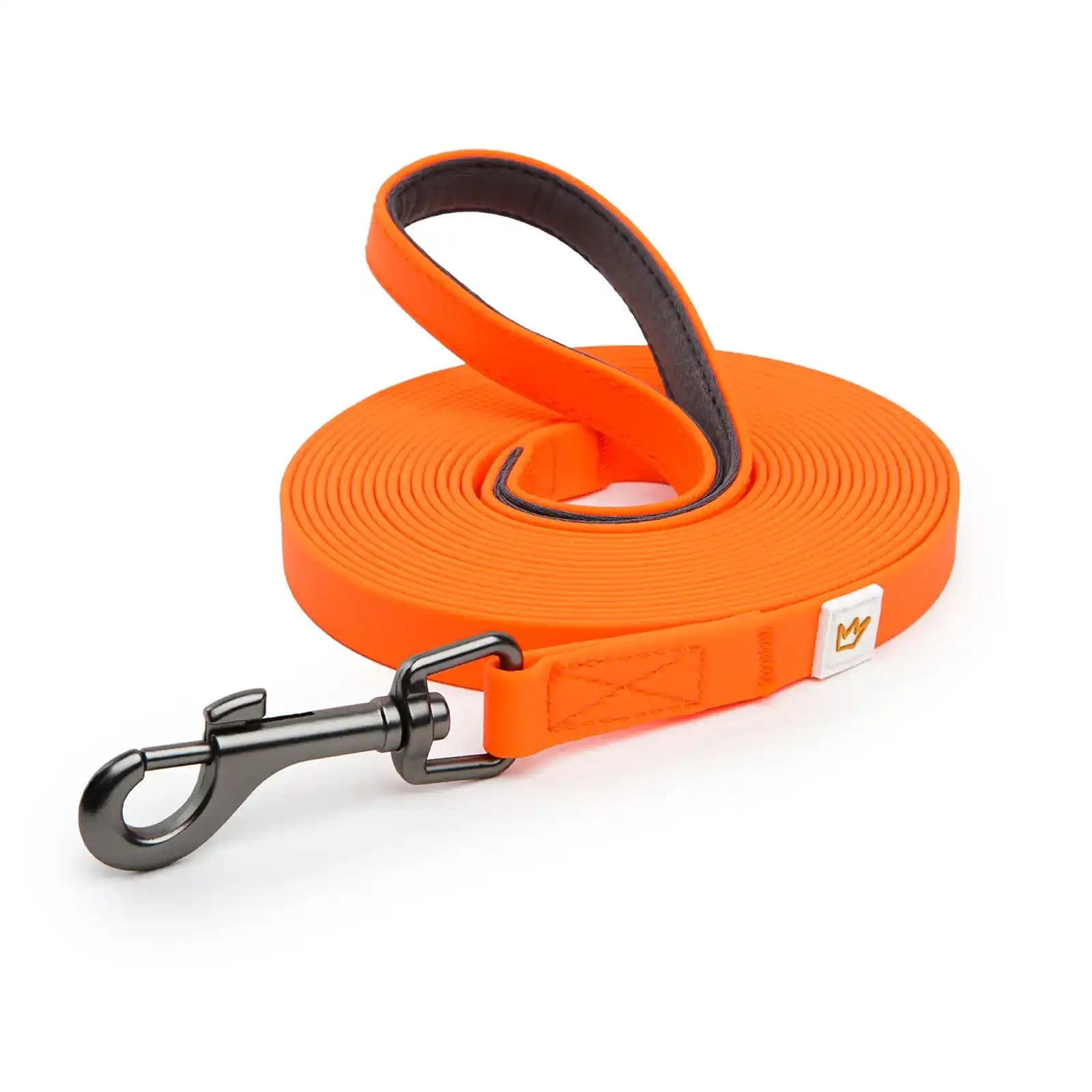 Rudelk&ouml;nig Schleppleine 5m gelb Hundeleine Trainingsleine Hund robust langlebig verstellbar Outdoor Gassi - Bild 1