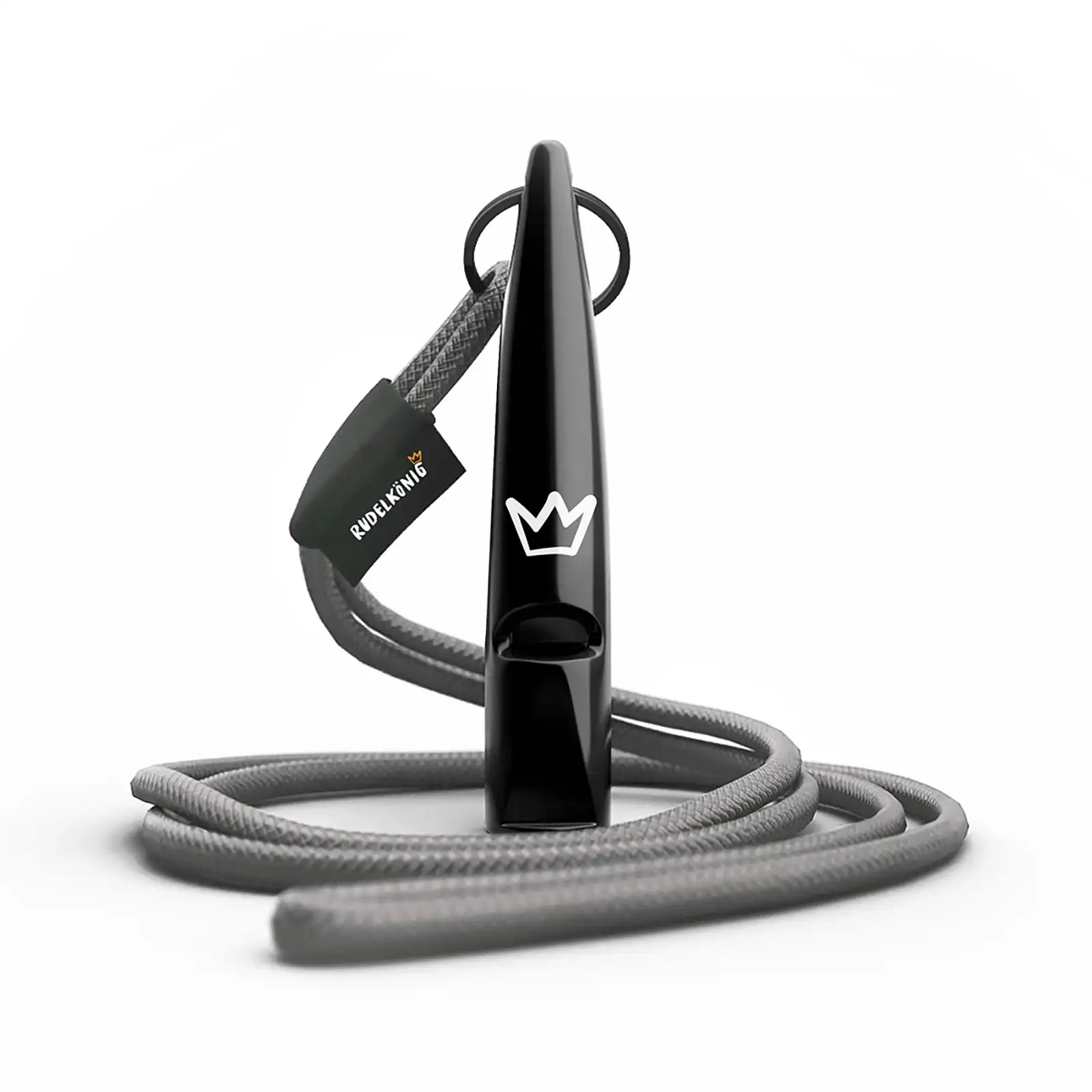 Rudelk&ouml;nig Hundepfeife Schwarz Signalpfeife Trainingspfeife f&uuml;r Hunde robust pr&auml;ziser Ton Hundetraining - Bild 1