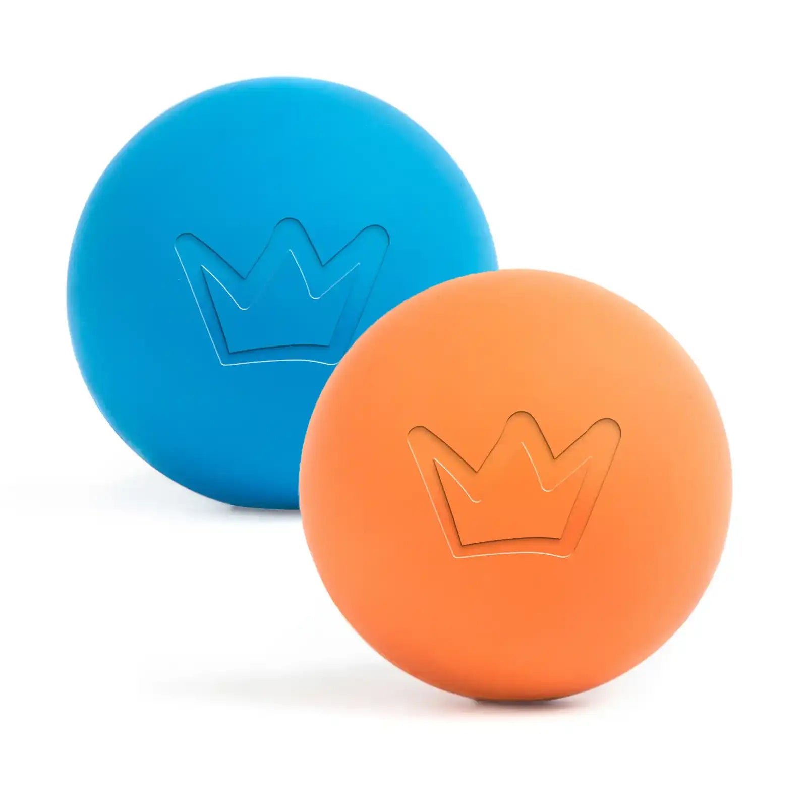 Rudelk&ouml;nig Hundeball in Orange Hundespielzeug Wurfball Naturkautschuk robust langlebig Kauspielzeug Apportieren - Bild 1