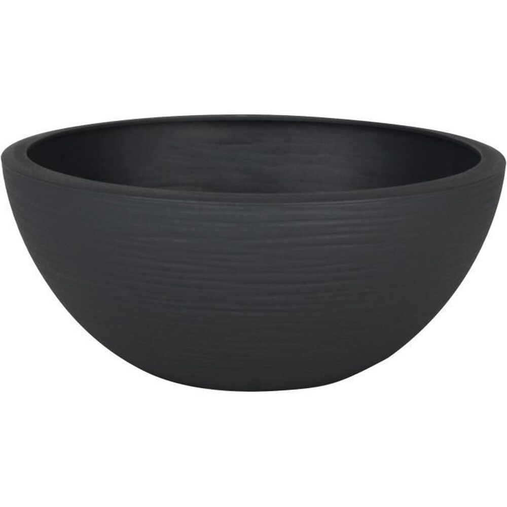 EDA Eda Pot Vasque Graphit'up &Oslash; 25 cm - 3,3 L - Anthrazitgrau - Bild 1