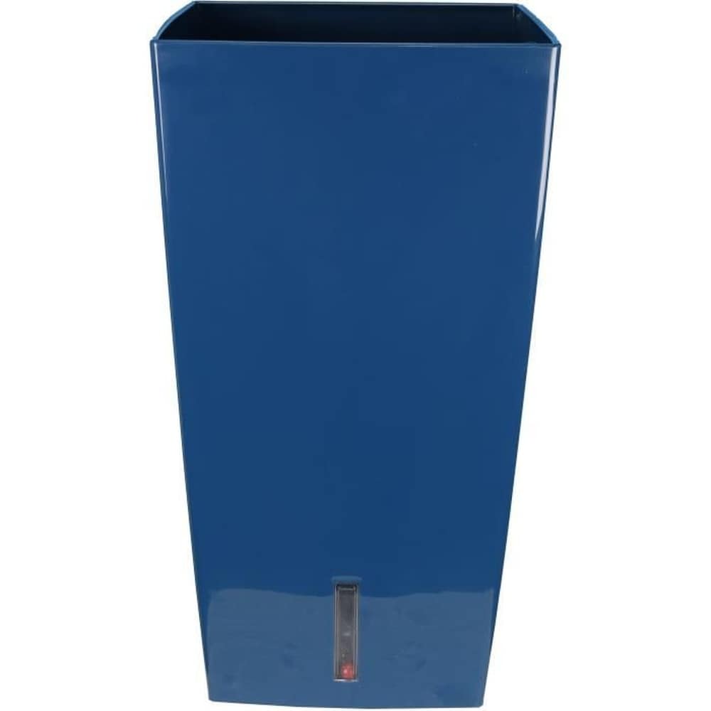 RIVIERA RIVIERA EVA NEW HAUT quadratischer Blumenkasten - Kunststoff - 69 x 69 cm - Blau - Bild 1