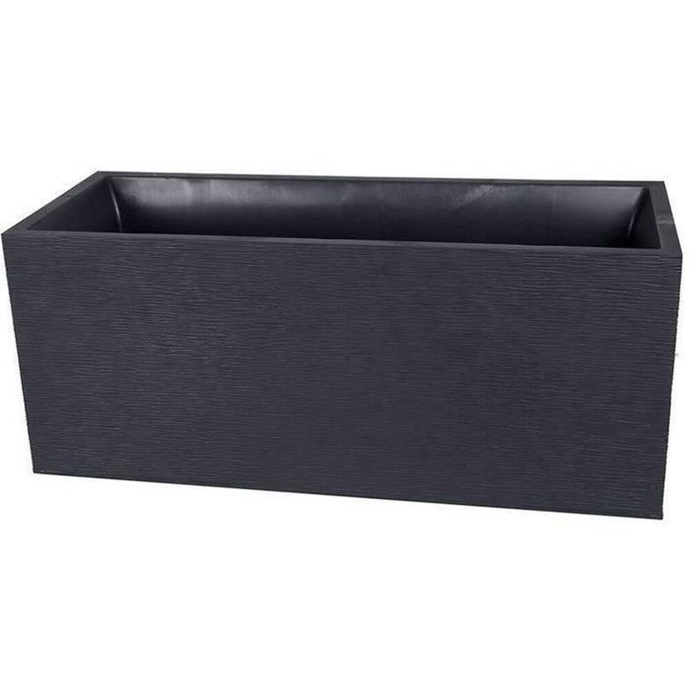 EDA EDA Jardiniere Graphit &ndash; 99,5 x 39 x 43 cm &ndash; 97,6 L &ndash; Anthrazitgrau - Bild 1