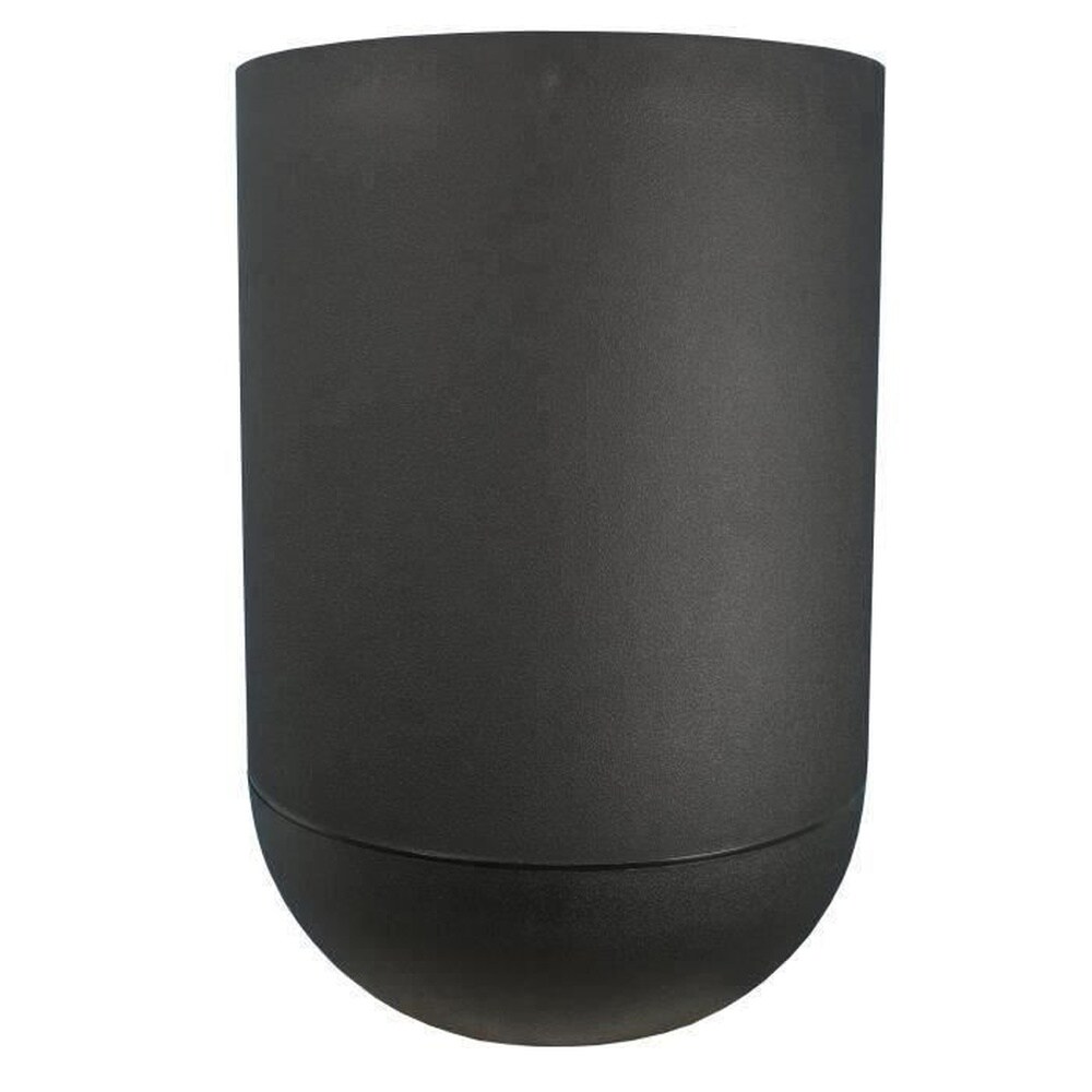 RIVIERA RIVIERA GRANIT TULIP runder Blumenkasten - Kunststoff - Durchmesser 50 cm - Schwarz