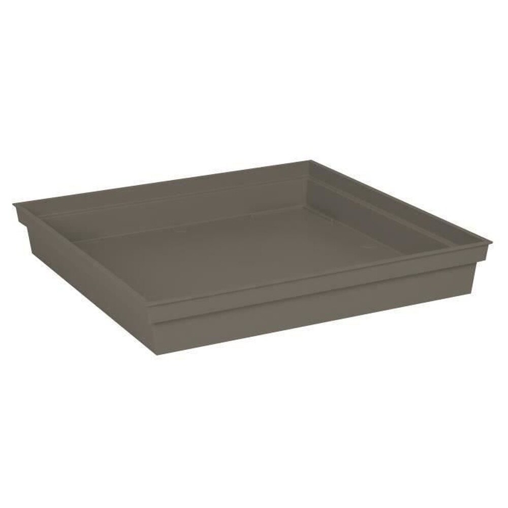 EDA EDA Toskana-Untertasse, quadratisch - 40 cm - Taupe - Bild 1