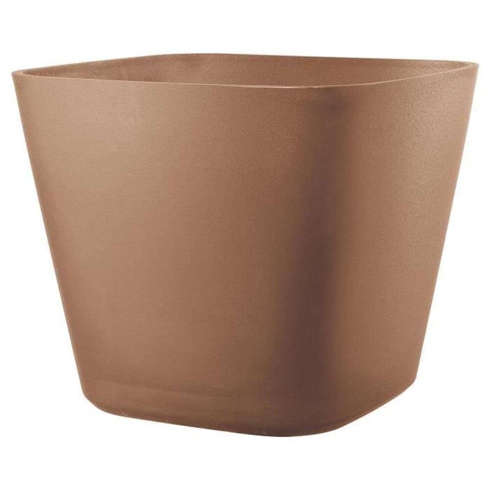 DEROMA Quadratischer Blumentopf - DEROMA - Origin - 29 l - Terrakotta