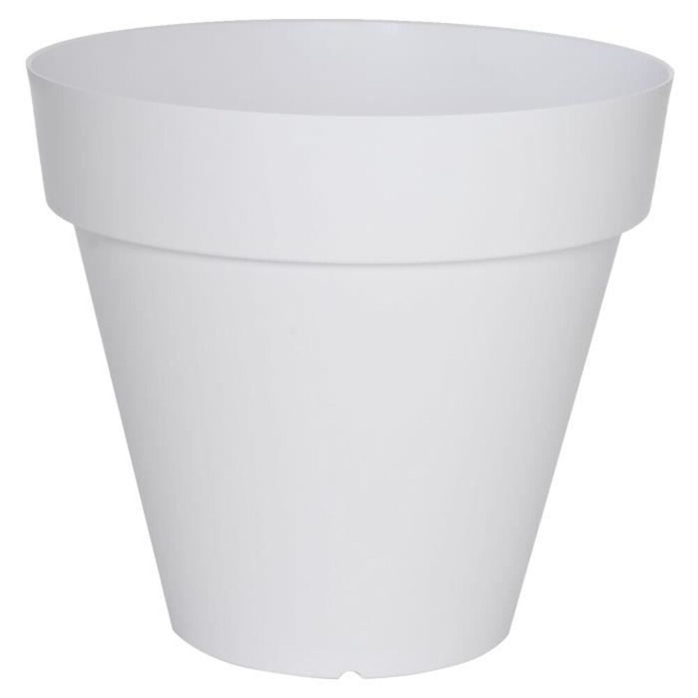 RIVIERA Riviera Rundtopf mit Soleilla - 50 cm - Wei&szlig; - Bild 1