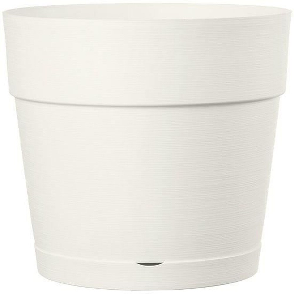 DEROMA Blumentopf – DEROMA – Vaso Save R – 58 l – 48 cm – Weiß